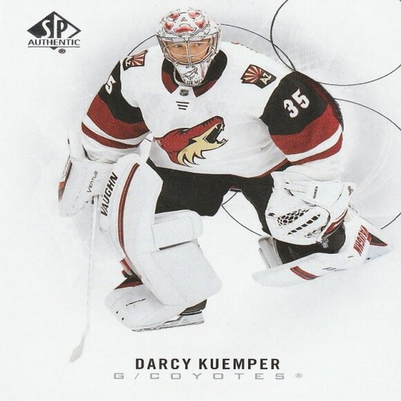 Darcy Kuemper NHL Hockey Card Collection - 2 Arizona Coyotes Hockey Cards - Picture 2 of 3